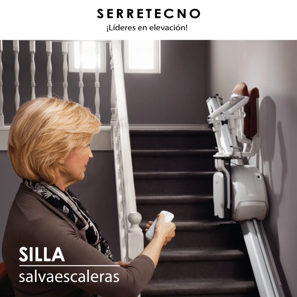 Silla salvaescaleras para tramos rectos