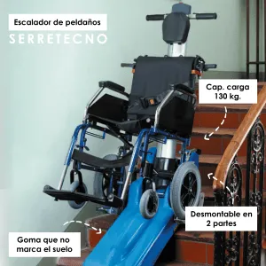 Funcionamiento de las salvaescaleras portátiles