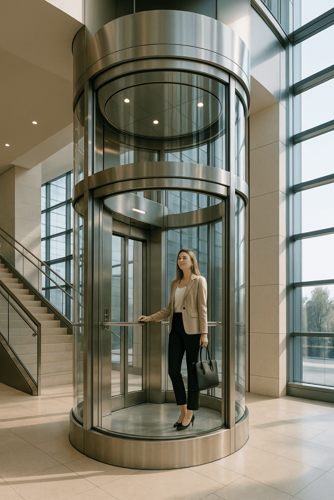 Elevadores comerciales panorámicos