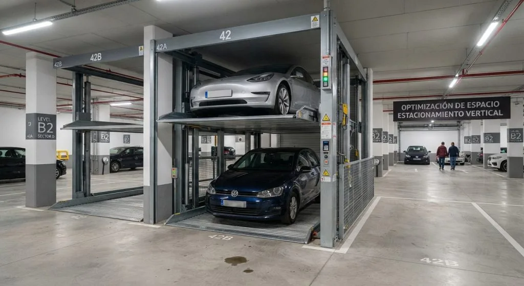 Mejor elevador de auto para optimizar cajones en México